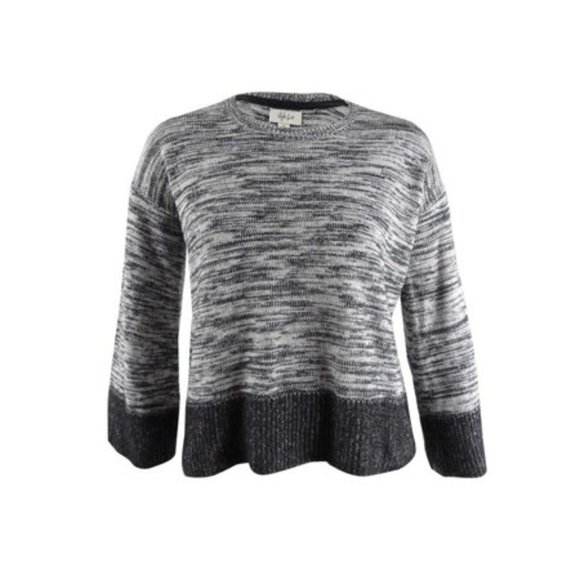 Style & Co. Sweaters - New Style Co. Colorblock Boxy Sweater 0373